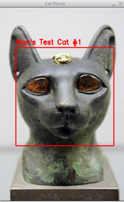 Stone statute of the Egyptian Goddess, Bastet