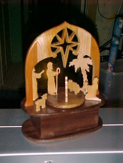 Nativity Scene Music Box